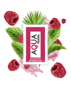 AQUA TRAVEL - SCHMIERMITTEL AUF WASSERBASIS MIT WILD-HIMBEER-GESCHMACK 6 ML