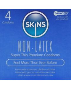 SKINS - LATEXFREIE KONDOME 4ER-PACKUNG