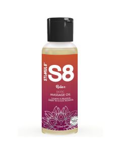 STIMUL8 - S8 RELAX GRÜNER TEE MASSAGEÖL 125 ML