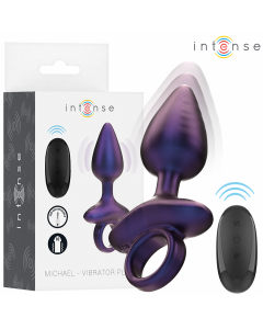 INTENSE - MICHAEL VIBRIERENDER ANALSTECKER MODELL 2 FERNBEDIENUNG