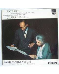 Clara Haskil & Igor Markevitch: Mozart (1756-1791) • Klavierkonzerte LP