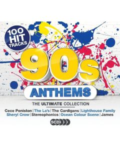 100 Hit Tracks - 90s Anthems 5 CDs