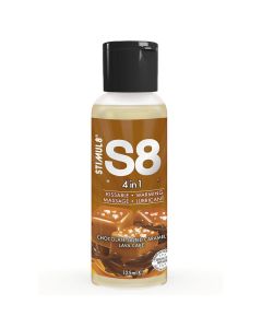STIMUL8 - S8 4 IN 1 SCHOKOLADE UND GESALZENES KARAMELL-DESSERT-SCHMIERMITTEL 125 ML