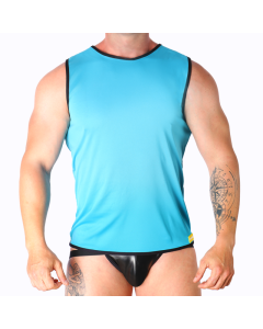 MACHO - BLAUES T-SHIRT S/M