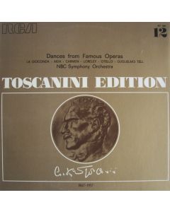 Arturo Toscanini (1867-1957) Edition: Dances from famous Operas LP