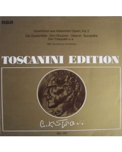 Arturo Toscanini (1867-1957) Edition: Ouvertüren aus bekannten Opern Vol. 2 LP