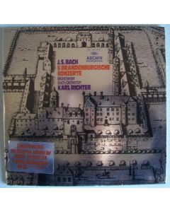 Johann Sebastian Bach (1685-1750) • 6 Brandenburgische Konzerte 2 LPs