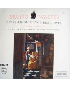 Ludwig van Beethoven (1770-1827) • Symphonies Nos. 7 & 8 LP • Bruno Walter