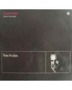 Peter Anders • Opernarien deutsch gesungen 2 LPs