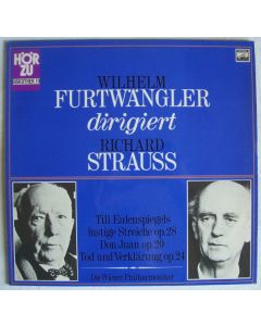 Wilhelm Furtwängler dirigiert Richard Strauss (1864-1949) LP