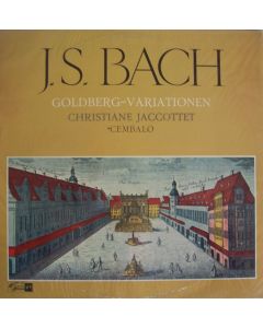 Johann Sebastian Bach (1685-1750) • Goldberg-Variationen LP • Christiane Jaccottet