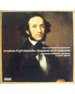 Mendelssohn-Bartholdy (1809-1847) • Symphonie Nr. III & IV LP • Claudio Abbado