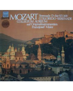 Mozart (1756-1791) • Serenade D-Dur KV 203 Colloredo LP • Collegium aureum