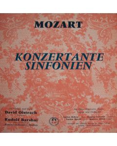 Mozart (1756-1791) • Konzertante Sinfonien LP • David Oistrach & Rudolf Barshai