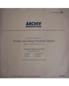 Georg Friedrich Händel (1685-1759) • Feuerwerksmusik 10" • Fritz Lehmann