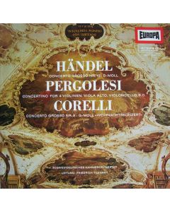 Händel, Pergolesi, Corelli LP