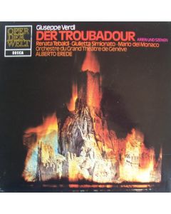 Giuseppe Verdi (1813-1901) • Der Troubadour LP