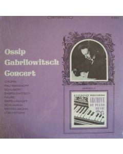 Ossip Gabrilowitsch • Concert LP