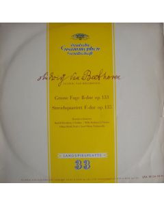 Ludwig van Beethoven (1770-1827) • Große Fuge LP • Koeckert Quartett