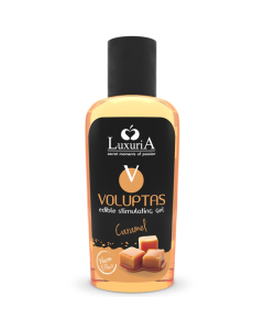 INTIMATELINE LUXURIA - VOLUPTAS ESSBARES MASSAGEGEL MIT WRMENDEM EFFEKT - KARAMELL 100 ML