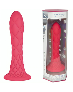 SILEXD - DREAMY DILDO FANTASY FLÜSSIGSILIKON THERMOREAKTIV FUCHSIA 18,5 CM