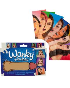 SPENCER & FLEETWOOD - WANKY HANKIES 7 EXTRA GROßE DAMENTASCHENTÜCHER