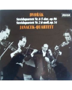 Janacek-Quartett: Antonin Dvorak (1841-1904) • Streichquartette Nr. 6 & Nr. 2 LP