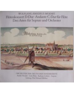 Wolfgang Amadeus Mozart (1756-1791) • Flötenkonzert D-Dur LP • Aurèle Nicolet