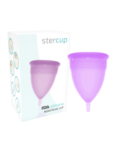 STERCUP - FDA SILIKON-MENSTRUALCUP FLIEDER - GRÖSSE L
