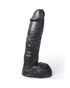 HUNG SYSTEM - REALISTISCHER DILDO SCHWARZ FARBE MICKEY 24 CM