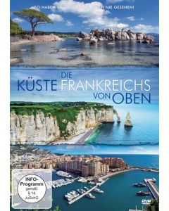 Die Küste Frankreichs von oben 1 DVD