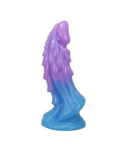 POWER MONSTERS - ATLANTEANS REALISTISCHER DILDO MIT SAUGNAPF 19 CM Ø 5 CM BLAU &amp; LILA