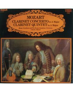 Wolfgang Amadeus Mozart (1756-1791) • Clarinet Concerto LP • Benny Goodman