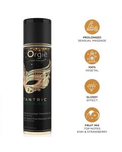 ORGIE - TANTRISCHER HIMMLISCHER DUFT, SINNLICHES MASSAGEÖL, 200 ML