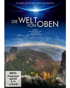 Die Welt von oben - Madrid, die Pyrenäen und La Reunion im Indischen Ozean 1 DVD