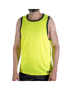 MACHO - CMV001 GELBES GYM-T-SHIRT L/XL
