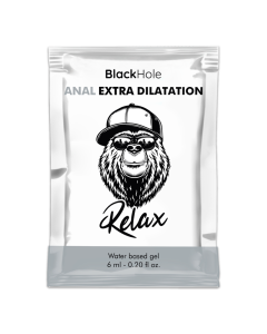 BLACK HOLE - WASSERBASIERTES GEL EXTRA DILATATION 6 ML EINZELDOSIS