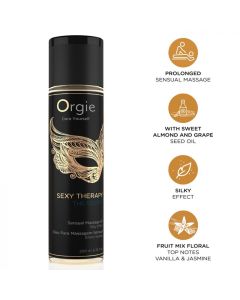 ORGIE - SEXY THERAPY THE SECRET SENSUAL MASSAGE OIL 200 ML