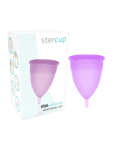 STERCUP - FDA SILIKON-MENSTRUALCUP FLIEDER - GRÖSSE S