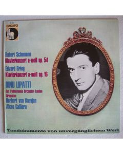 Dinu Lipatti: Robert Schumann (1810-1856) • Klavierkonzert a-moll op. 54 LP
