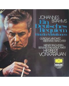 Herbert von Karajan: Johannes Brahms (1833-1897) • Ein Deutsches Requiem 2 LPs