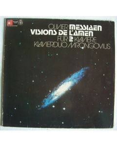 Olivier Messiaen (1908-1992) • Visions de l'Amen für 2 Klaviere LP • Klavierduo Mrongovius