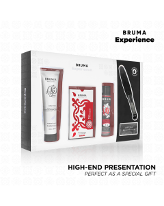 BRUMA XPERIENCE - SÜSSE ERDBEERE VERSUCHUNGSSET MIT ORGASMUSVERSTÄRKER