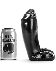 ALL BLACK - REALISTISCHER DILDO 18 CM