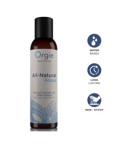 ORGIE - GANZ NATÜRLICHES, WASSERBASIERTES INTIMGEL AUF AQUA-BASIS, 150 ML