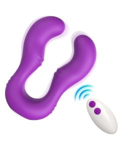 ARMONY - SERAPH VIBRATOR DOPPELTE FERNBEDIENUNG LILA