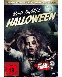 Heute Nacht ist Halloween - inkl. Maske 4 DVDs