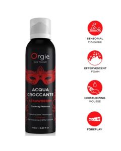 ORGIE - ACQUA CROCCANTE ERDBEER KNUSPRIGES MASSAGEMOUSSE 150 ML