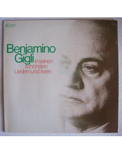 Beniamino Gigli in seinen schönsten Liedern und Arien LP