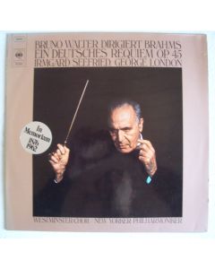 Johannes Brahms (1833-1897) • Ein Deutsches Requiem LP • Bruno Walter